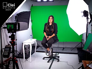 Alquiler de estudios Video Pantalla verde Chromakey