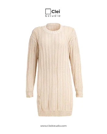 Fotografía Ecommerce Maniquí Fantasma Saco Beige Bogotá