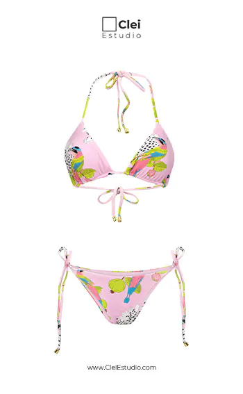 Fotografía Producto Maniquí Fantasma Bikini Rosado