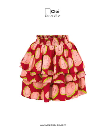 Fotografía Producto Maniquí Fantasma Falda Niña Sandías