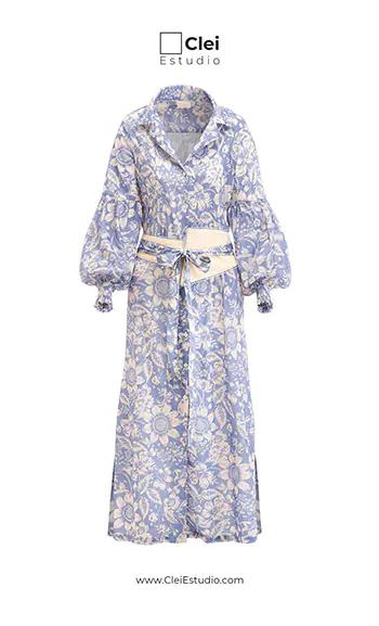 Maniquí Fantasma Vestido Lila Bogotá