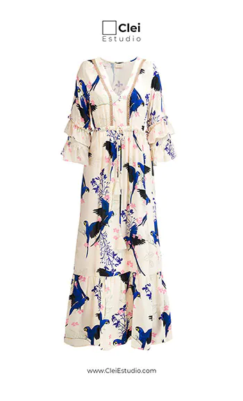 Maniquí Invisible Vestido Papagayo Medellín