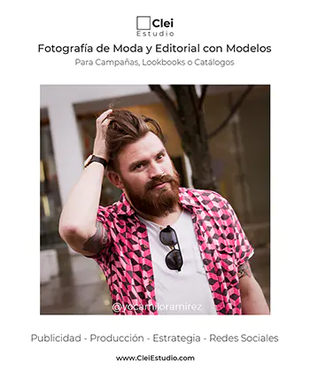 Fotografía Moda Profesional Modelo Hombre