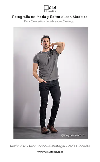 Fotografía Profesional Moda Masculina Bogotá